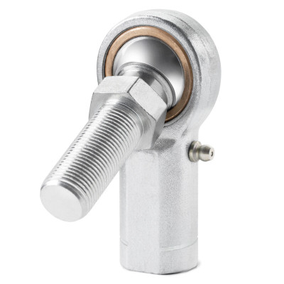 QA1 V Series 3-Pc Rod End - Female/Left Hand - .25in Bore x 1/4-28 w/Stud & Zerk - Carbon Steel - VFL4SZ Photo - Primary