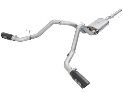 afe MACH Force-Xp Cat-Back Exhaust GM Silverado/Sierra 1500 09-18/ Limited 2019 V6-4.3/V8-4.8/5.3L - 49-44057-B Photo - Primary