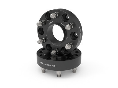 afe aFe CONTROL Wheel Spacers Chevrolet 1500 19-25 6x5.5mm CB 78.1mm 1-1/2 IN Thickness - 610-40T001-B Photo - Primary