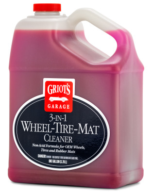 Griots Garage 3-in-1 Wheel-Tire-Mat Cleaner - 1 Gallon - 10838 Photo - Primary