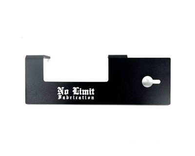 No Limit Fabrication - 6.7 PowerStroke Rotary Switch Bracket 11-16 F250/350/450 - 67RSB1116