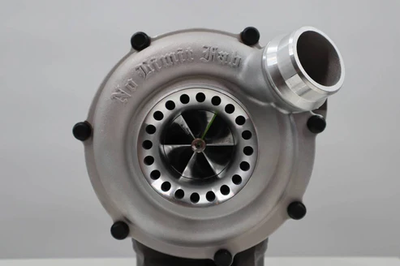 No Limit Fabrication - Stage 0 Drop-in Turbo Charger, Polished, 11-14 6.7 PowerStroke - 67VGT59621114P