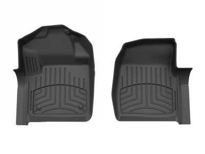 WeatherTech 17-19 Ford F250/F350/F450/F550 Reg. Cab Front FloorLiner HP - Black - 4410541IM Photo - Primary