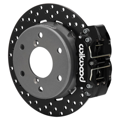 Wilwood 2024 Can Am Maverick Rear Brake Kit 11.60in Drilled - Black - 140-17947-D Photo - Primary