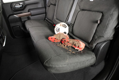 Covercraft 2025 Chevy Equinox Carhartt Super Dux PrecisionFit Custom 2nd Row Seat Cover - Gravel - GTC4503COGY Photo - out of package