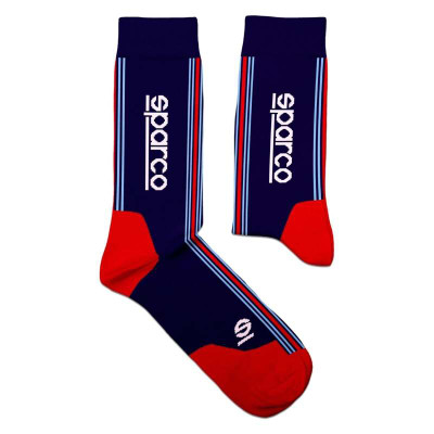 Sparco Socks Martini BM/RD 41-46 - 099145MRBMRSN2 Photo - Primary