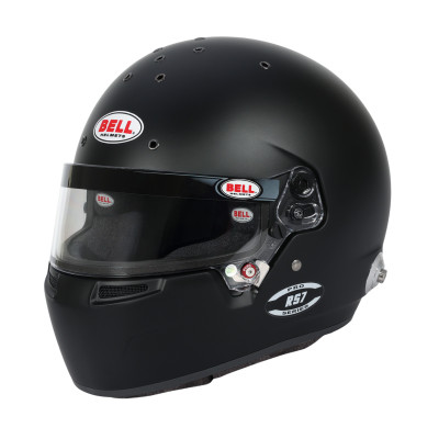 Bell Helmet Rs7 Matte Black (Hans) 59(7 3/8) Fia8859-2024/Sa2025 - 1310B48 Photo - Primary