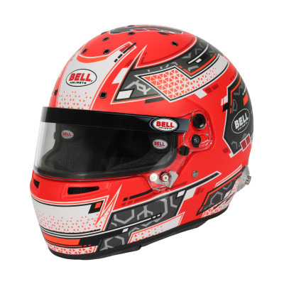 Bell Helmet Rs7 Stamina Anthracite/Red (Hans) 57(7 1/8) Fia8859-2024/Sa2025 - 1310B74 Photo - Primary