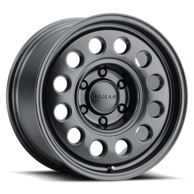 Nomad N501SB Convoy 17x8.5in / 5X150 BP / 25mm Offset / 110.5mm Bore - Satin Black - N501SB-78551+25 Photo - Primary