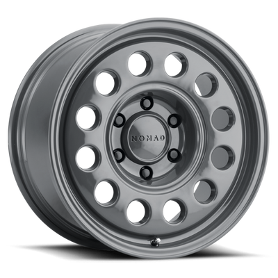 Nomad N501UG Convoy 17x8.5in / 5X150 BP / 25mm Offset / 110.5mm Bore - Utility Gray - N501UG-78551+25 Photo - Primary