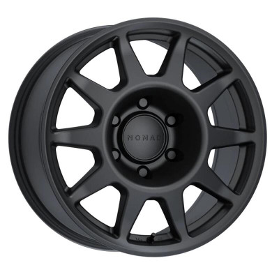 Nomad N505SB Touring 16x8in / 6X139.7 BP / 0mm Offset / 106.1mm Bore - Satin Black - N505SB-68060-00 Photo - Primary
