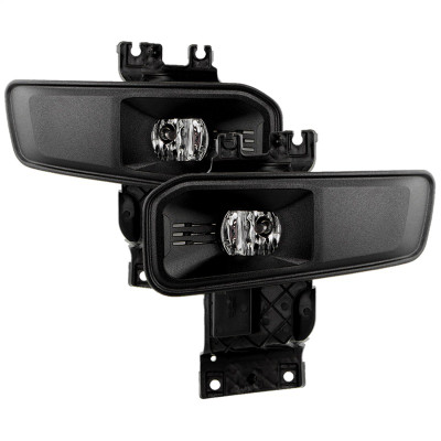 Spyder 23-25 Ford F250/F350/F450/F550 SD OEM Halogen Fog Lights w/Switch - Clear (FL-FS2023-C) - 9054099 Photo - Primary