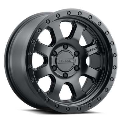 Raceline 959B Avenger 2.0 18x9 / ET0 / 6x139.7 / 4.75 BS - Satin Black - 959B-89060-00 Photo - Primary