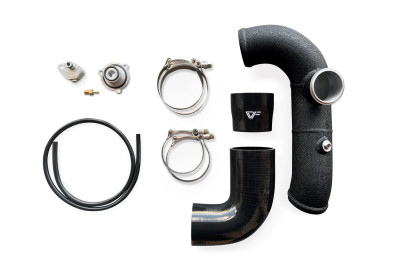 CVF - Aluminum Intercooler Charge Pipe Kit with TiAL Flange for 2013–2018 Ford Focus ST - 200KIT-3