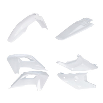 Acerbis 2026 KTM 250-501 FE / 125-300 TE Plastic Kit - White - 2988056811 Photo - Primary