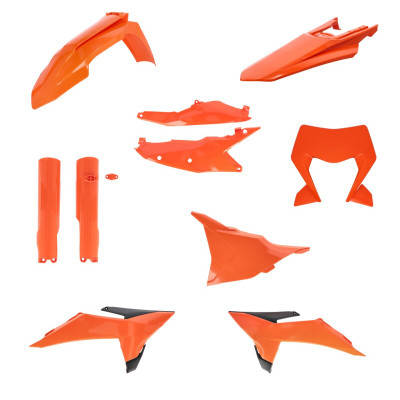 Acerbis 2026 KTM 250-500 EXC-F/ 125-300 XC-W/ 450 XCF-W Full Plastic Kit - Original 26 - 2988068212 Photo - Primary