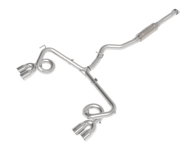 aFe Subaru WRX/STi 15-21 H4-2.0/2.5L Takeda 3in to 2-1/2in Stnlss Cat-Back Exhaust w/ Polished Tip - 49-36810-P Photo - Primary