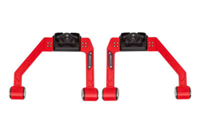 UMI Performance 15-25 Ford F-150 Adjustable Upper A-Arm Kit - Red - 6565-R Photo - Primary
