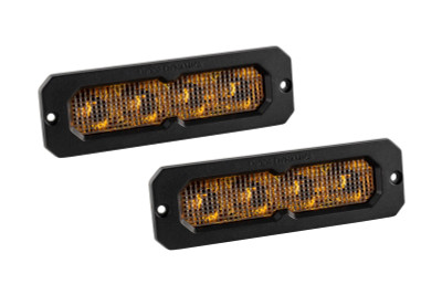 Diode Dynamics SS6 Max Yellow Combo Flush ABL (pair) 3000K - DD8179P Photo - Primary