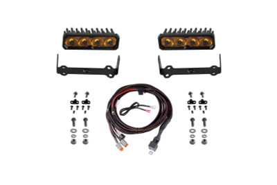 Diode Dynamics 2014-2024 Toyota 4Runner SS6 Pro LED Kit Yellow Driving 3000K - DD8599 Photo - Primary