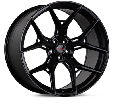 Vossen HF-5 - 21x.10.5 - 5x112 - ET15 - Super Deep - 66.5 - Satin Black 2023 Porsche Macan Fitment - HF5-1M006 Photo - Primary