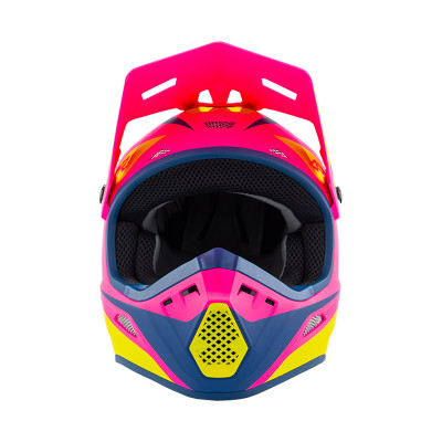 Answer 26 AR1 Mototown Helmet Matte Pink/Hyper Acid/Grey/Black - Medium - 475280 User 1