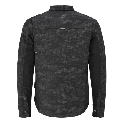 Speed and Strength True Grit Mesh Moto Shirt Reflective Camo/Black - Large - 892377 User 1