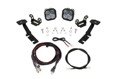 Diode Dynamics 19-25 Toyota RAV4 SS3 LED Ditch Light Kit - Pro White Combo - DD8811 Photo - Primary