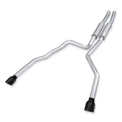 Stainless Works 21-24 Ram TRX 6.2L Legend Catback w/ Matte Black Tips - RAM21CBLB Photo - Primary