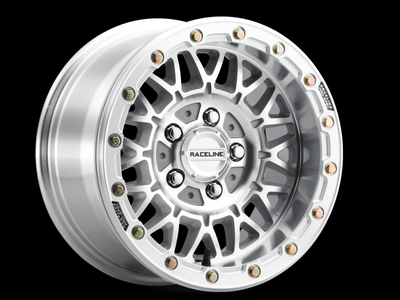 Raceline A15 Omega 15x7in / 5x114.3 BP / 25mm Offset / 68mm Bore - Machined - A15MA-57012+25 Photo - Primary