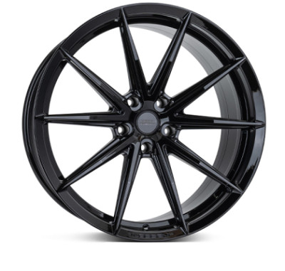 Vossen HFX-2 21x10.5 - 5x120 - ET38 - Deep Face - 72.56 - Gloss Black Wheel - HFX2-1B33 Photo - Primary