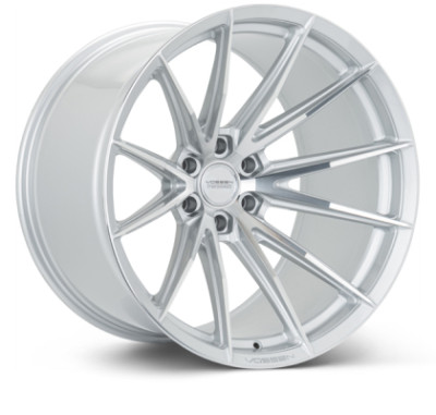 Vossen HFX-2 21x10.5 - 5x112 - ET35 - Deep Face - 66.5 - Silver Polished Wheel - HFX2-1M40 Photo - Primary