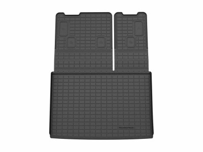 WeatherTech 15-20 Cadillac Escalade Seatback Cargo Liners HP - Black - 401575IM Photo - Primary
