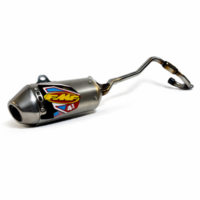 FMF Racing 19-26 Honda CRF110F S/S ALUM MINI FACT-4.1 MFLR W/SS P-BOMB HEADER - 041625 Photo - Primary