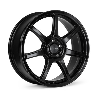 Enkei Imola2 18x8 / 5x112 BP / ET45 / 72.6mm Bore - Gloss Black Wheel - 561-880-4445BK Photo - Primary