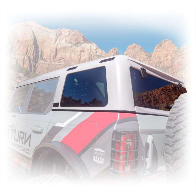 Turn Offroad 21-26 Ford Bronco Hard Top (4 Door) White - HTBR-M4W Photo - Primary