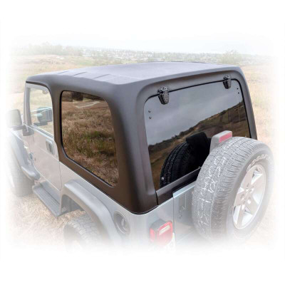 Turn Offroad 1997-2006 Jeep TJ 2 Door Squareback Hardtop 1 Piece Primer (Paintable) - HTTJSQ-M2P Photo - Primary