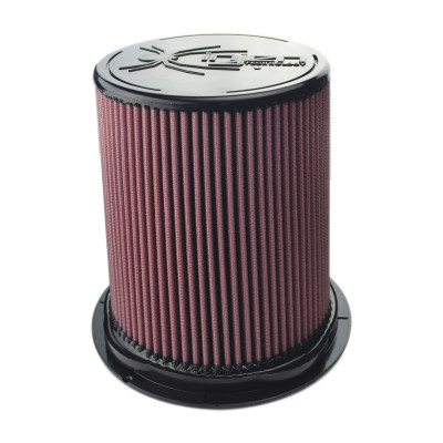 Injen 8-Layer Oiled Cotton Gauze Air Filter w/ Twist Lock - 5in ID / 9.3in Base / 8.5in H - X-1117-BR Photo - Primary