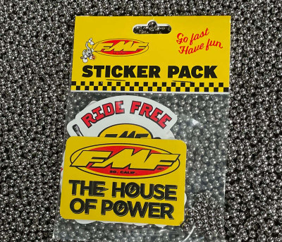 FMF Racing Go Fast Have Fun Sticker Pack - 012518 Photo - Primary