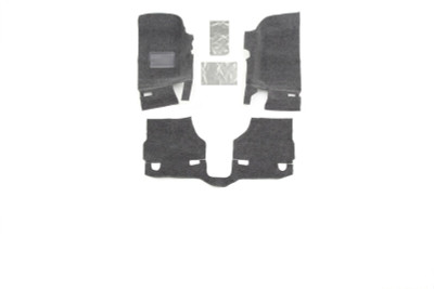 Husky Liners 07-10 Jeep Wrangler JK 2dr (Incl. Heat Shields) Guardian Comfort Jeep Liner - HBRJK07F2 Photo - Primary