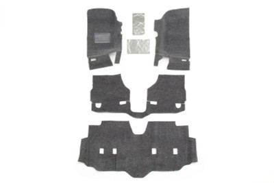 Husky Liners 07-17 Jeep Wrangler JKU 4dr (Incl. Heat Shields) Guardian Comfort Jeep Liner - HBRJK07F4 Photo - Primary