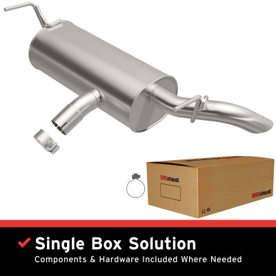 BRExhaust 19-22 Jeep Cherokee 2.4L Direct-Fit Exhaust Muffler Kit - 108-0291 Photo - Primary