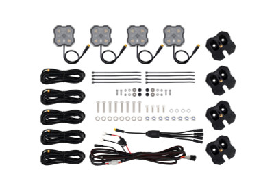Diode Dyamics Roof Rack Scene Light Dual Color - Amber/White - Kit - DD8911 Photo - Primary