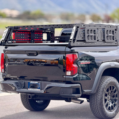 Rock Slide 23-26 Chevrolet Colorado/GMC Canyon Overland Deluxe Rack (3 Boxes) - RK-200-GMMT Photo - Primary