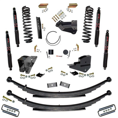 Skyjacker 4In SYS 23 F250 4WD GAS W/BLK - F23401KS-B Photo - Primary