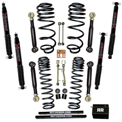Skyjacker 2.5In 97-02 TJ VALVE FLEX KIT - TJ251K-SVX-B Photo - Primary