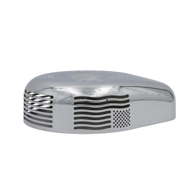 S&S Cycle Patriot Stealth Air Cleaner Cover - Chrome - 170-0385 Photo - Primary