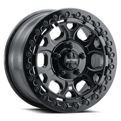 Method MR416 Beadlock 15x7 / 5x4.5 / 55mm Offset / 68.00mm Bore - Gloss Black Wheel - MR416570121361B Photo - Primary