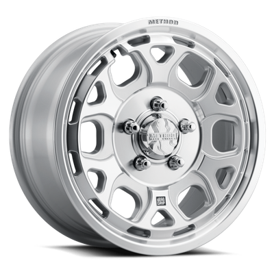 Method MR416 Bead Grip 15x7 / 5x4.5 / 55mm Offset / 68.00mm Bore - Machined Clear Coat Wheel - MR41657012361 Photo - Primary