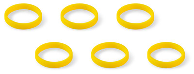 Griots Garage MOD Color Application Ring - Yellow - Set of 6 - 15735COLYEL Photo - Primary